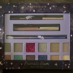 Profusion Cosmetics Prismatic Glam Makeup Set - Multicolor